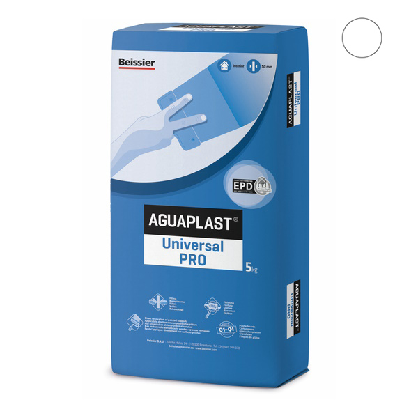 Aguaplast Universal PRO Stucco in Polvere Bianco KG 5 - AGUAPLAST